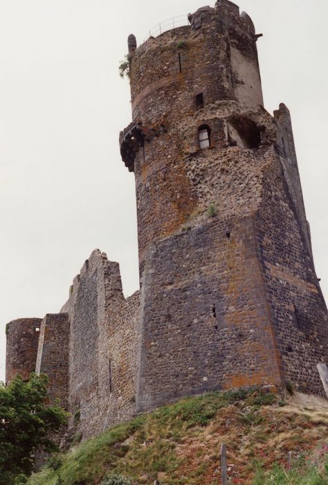 donjon, élévations nord, nord-ouest