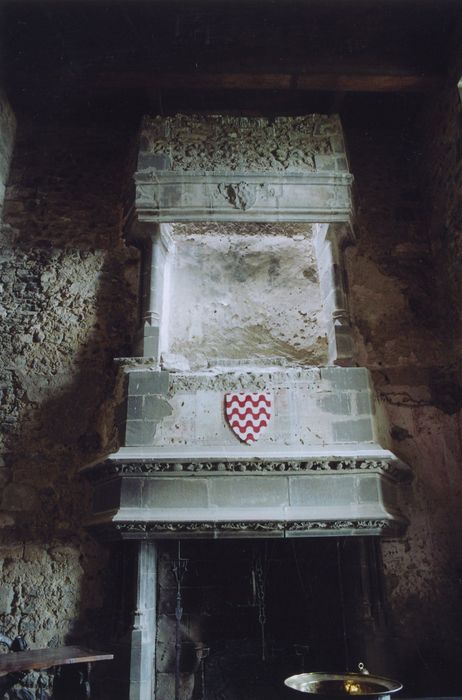 pièce non localisée, cheminées monumentales