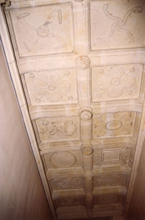 escalier, détail du plafond