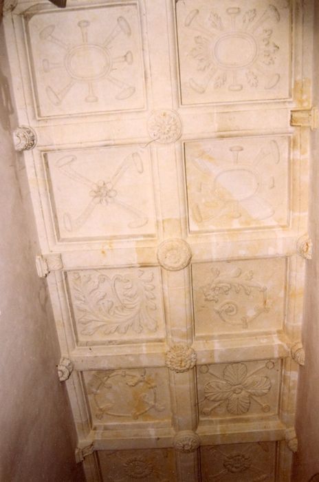 escalier, détail du plafond