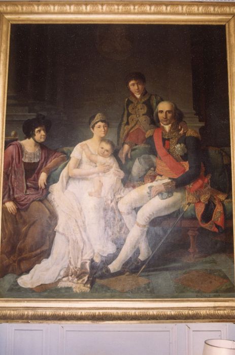 tableau : Portrait du général Armand-Samuel de Marescot et de sa famille