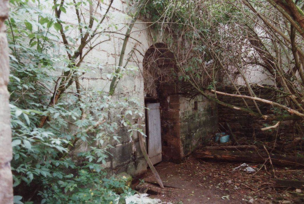 mur gouttereau sud, vue partielle