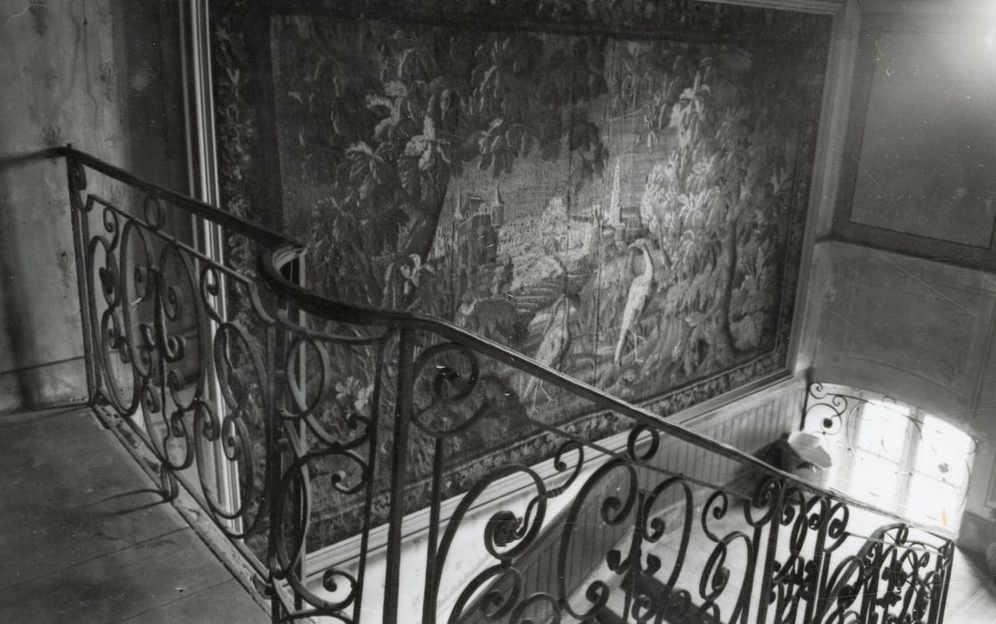 escalier d’honneur, vue partielle