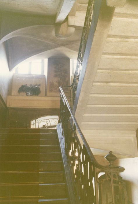 escalier d’honneur, vue partielle