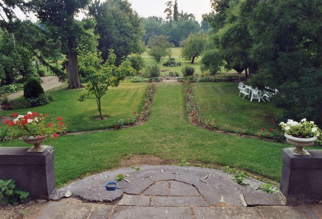 jardin sud, perspective centrale