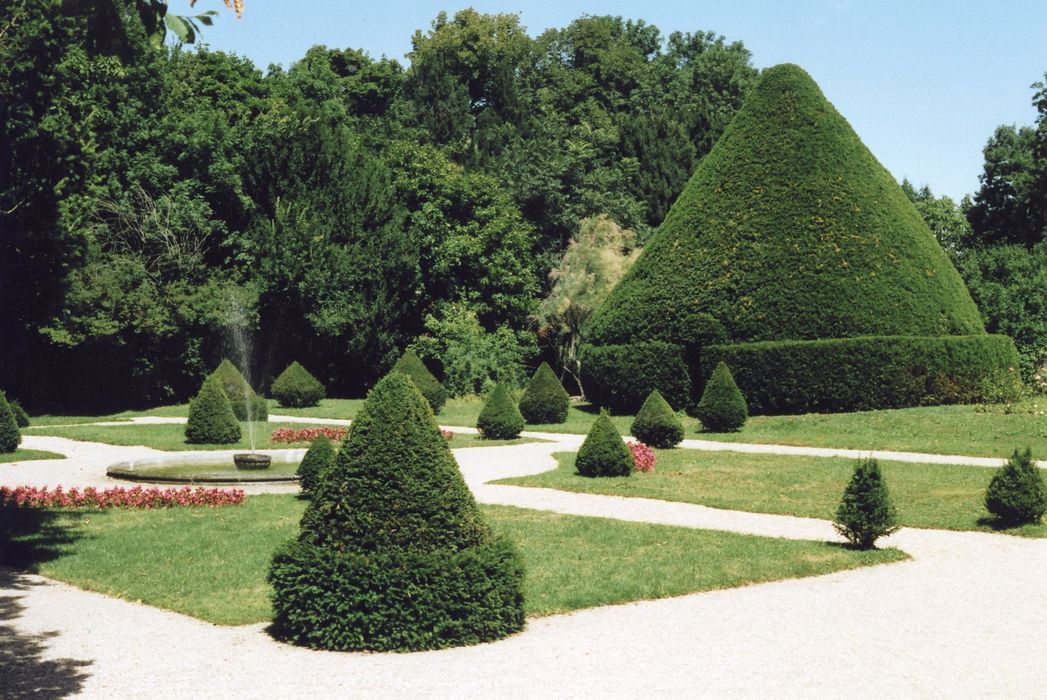 jardin nord, vue partielle