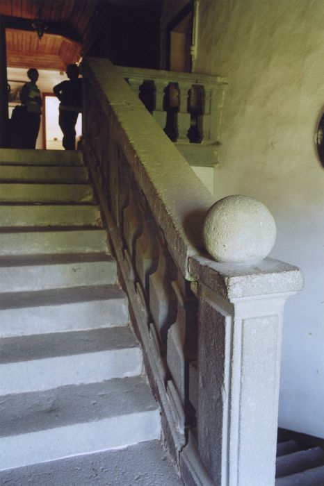 grand escalier, vue partielle