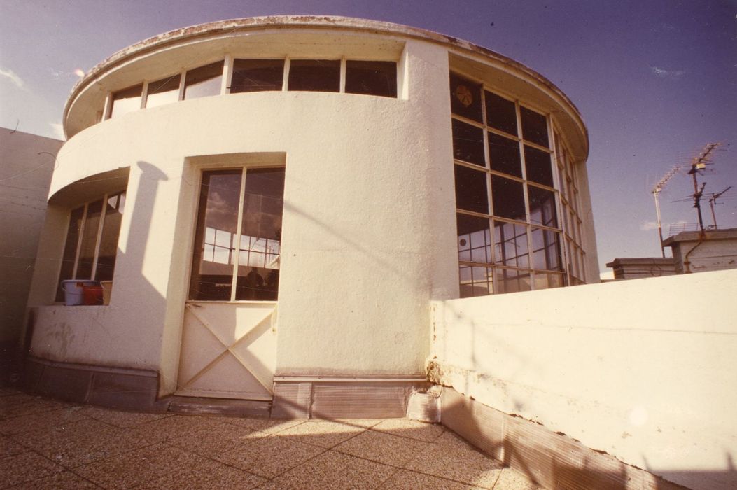 terrasse, édicule sommital