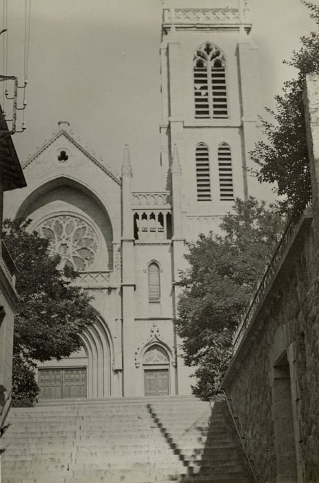 façade ouest, vue partielle