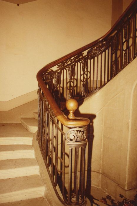 escalier d’honneur, vue partielle