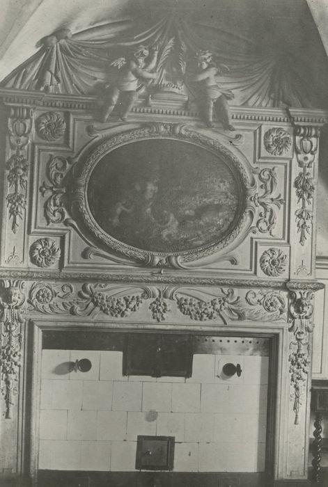 salle à manger, cheminée