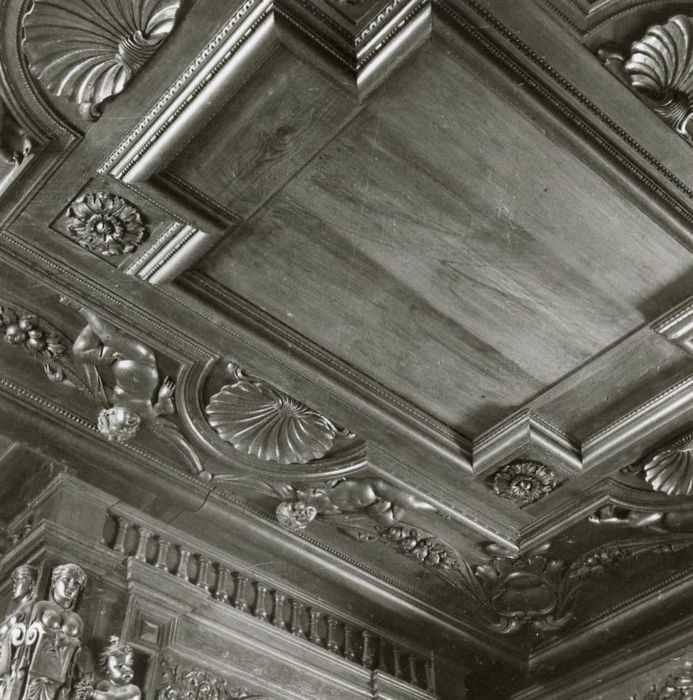 chambre de Médicis, détail du plafond