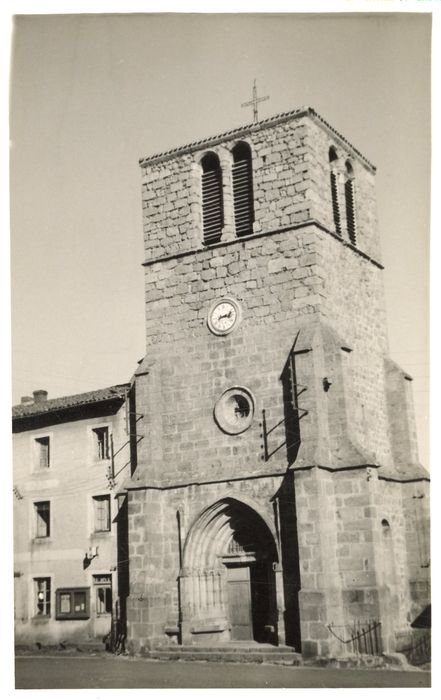 clocher, élévation ouest