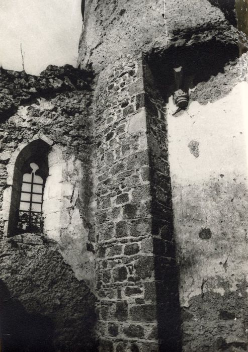 ruines de la chapelle, vue partielle