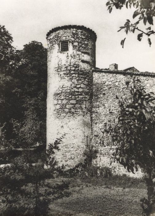 tour pigeonnier au sud sur la 1ère enceinte