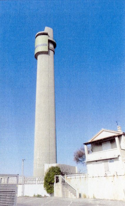 vue générale du phare depuis le Sud-Est (photocopie  numérisée)