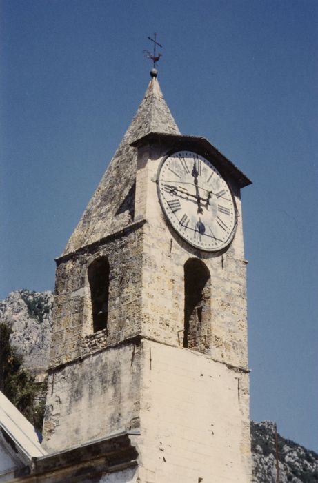 clocher, élévations sud et est