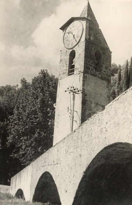 clocher, élévations est et nord