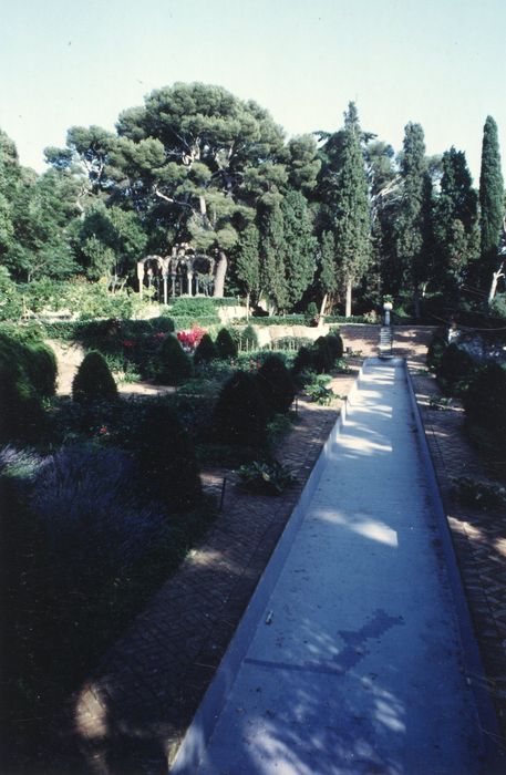 jardin mauresque, vue partielle