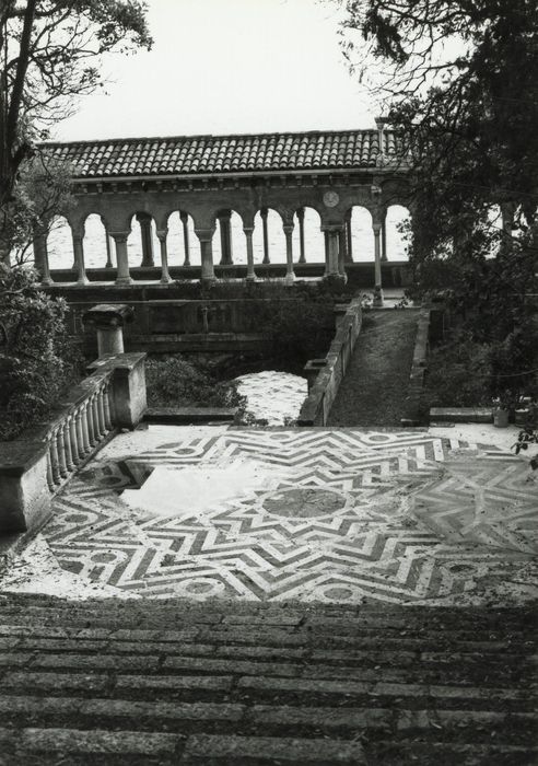 jardin, galerie du bord de mer