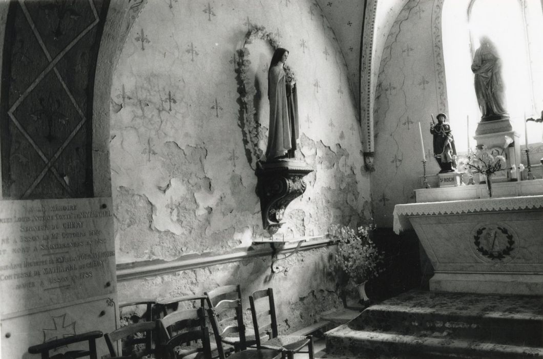 chapelle latérale nord, vue partielle