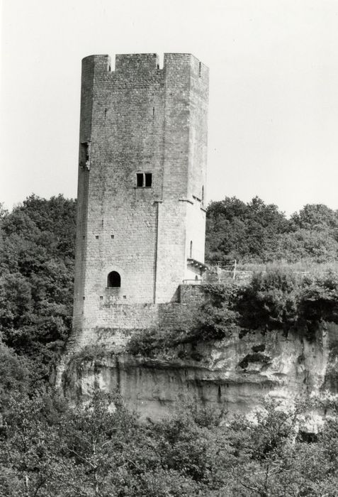 donjon, élévation ouest