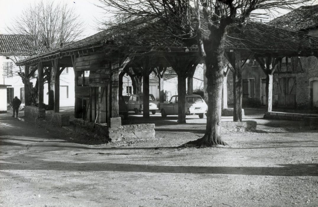 vue partielle de la halle depuis le Nord-Est