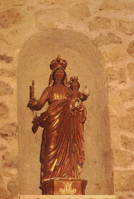 Niche et statue : Vierge à l'Enfant dite Vierge du Coin