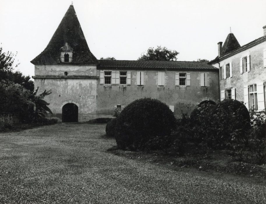 aile nord, façade sud-est