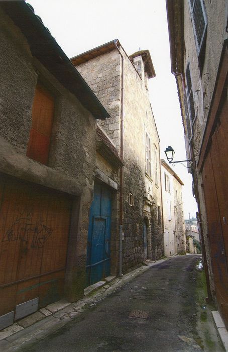 façade sur rue (photocopie numérisée)