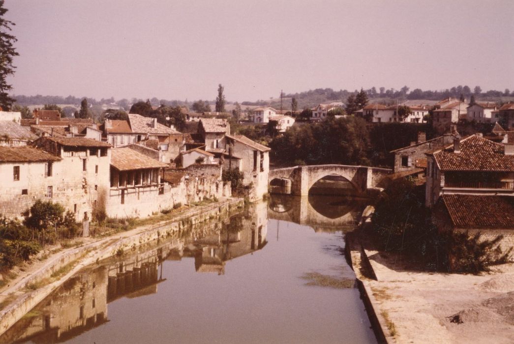 vue générale du pont dans son environnement