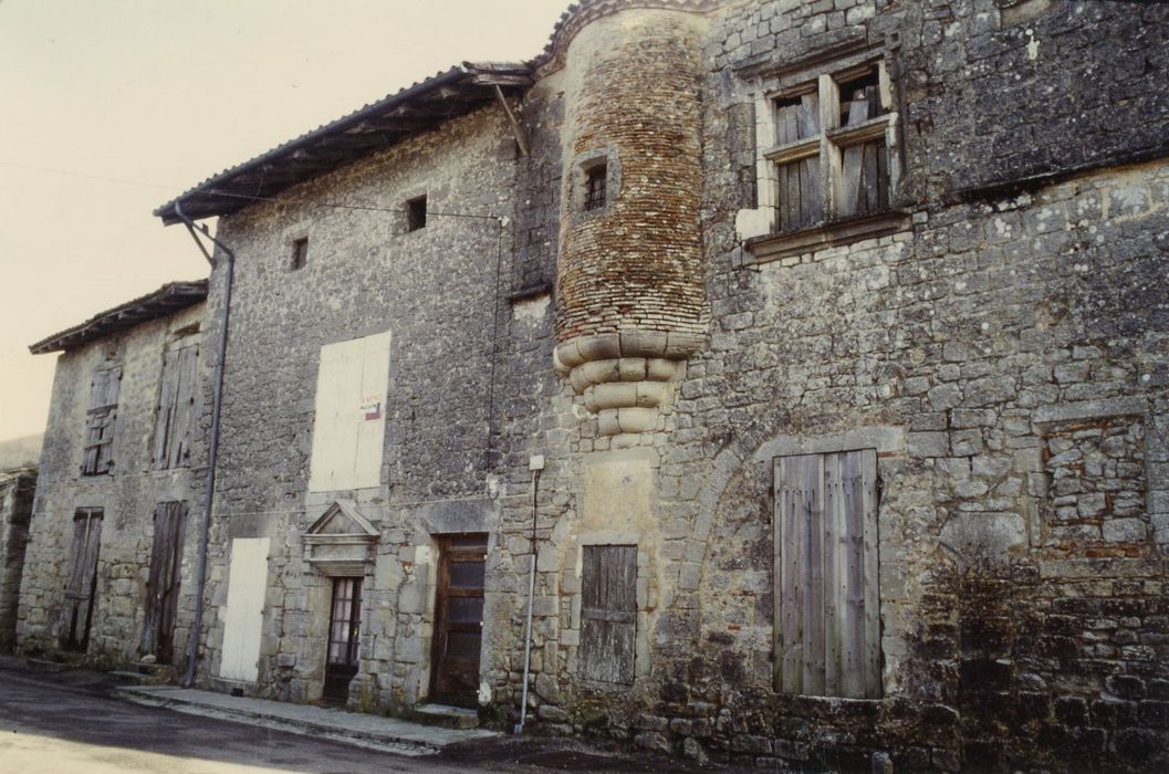 façade nord, vue partielle