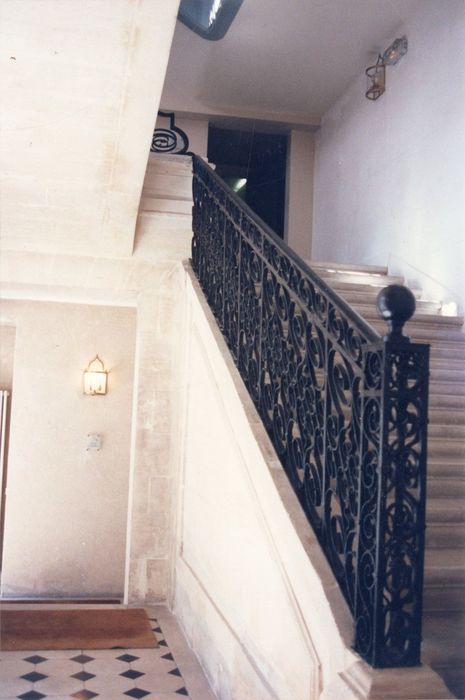 escalier d’honneur, vue partielle