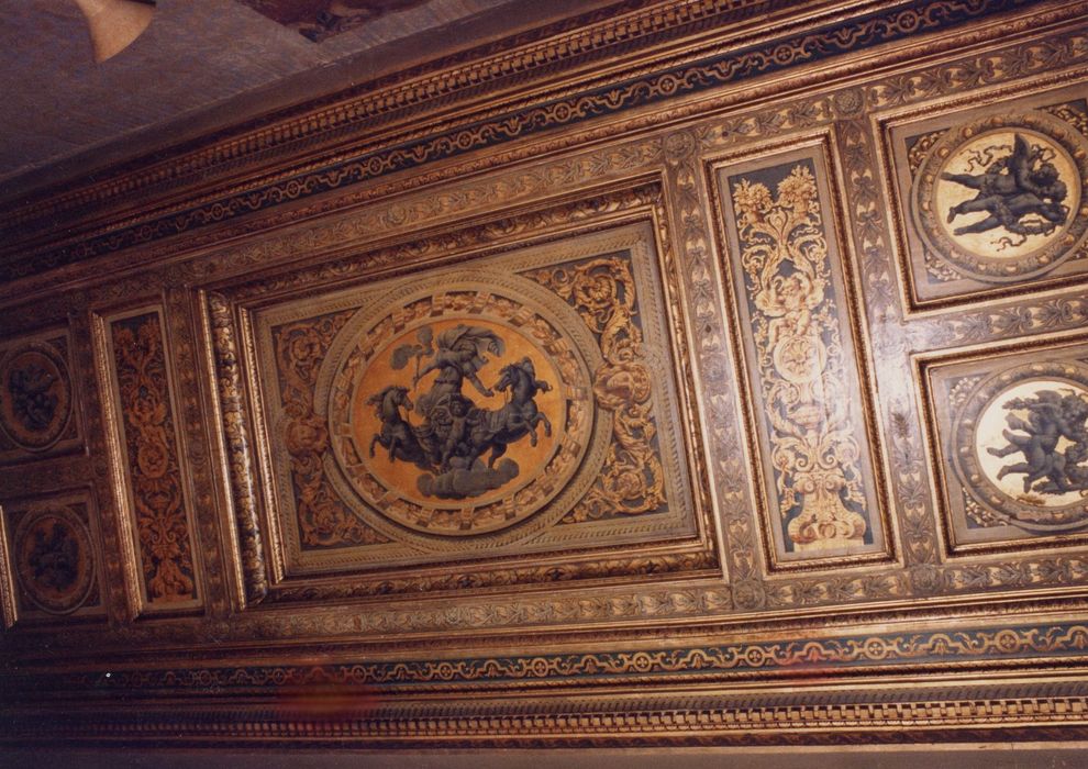 plafond déposé au musée Carnavalet