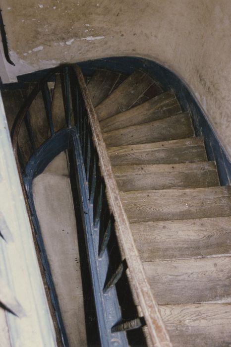 escalier rue Greneta, vue partielle