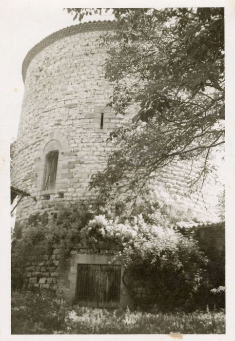 vue partielle du donjon