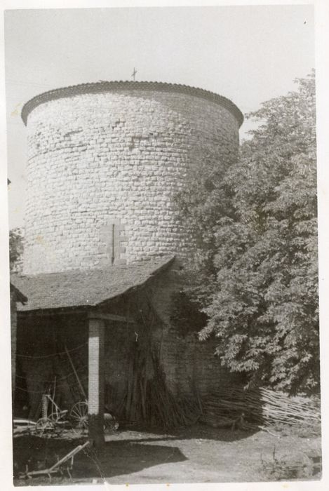 vue partielle du donjon