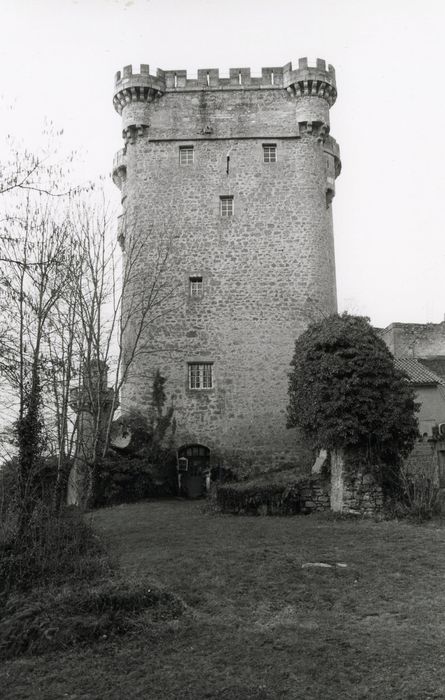 donjon, élévation est