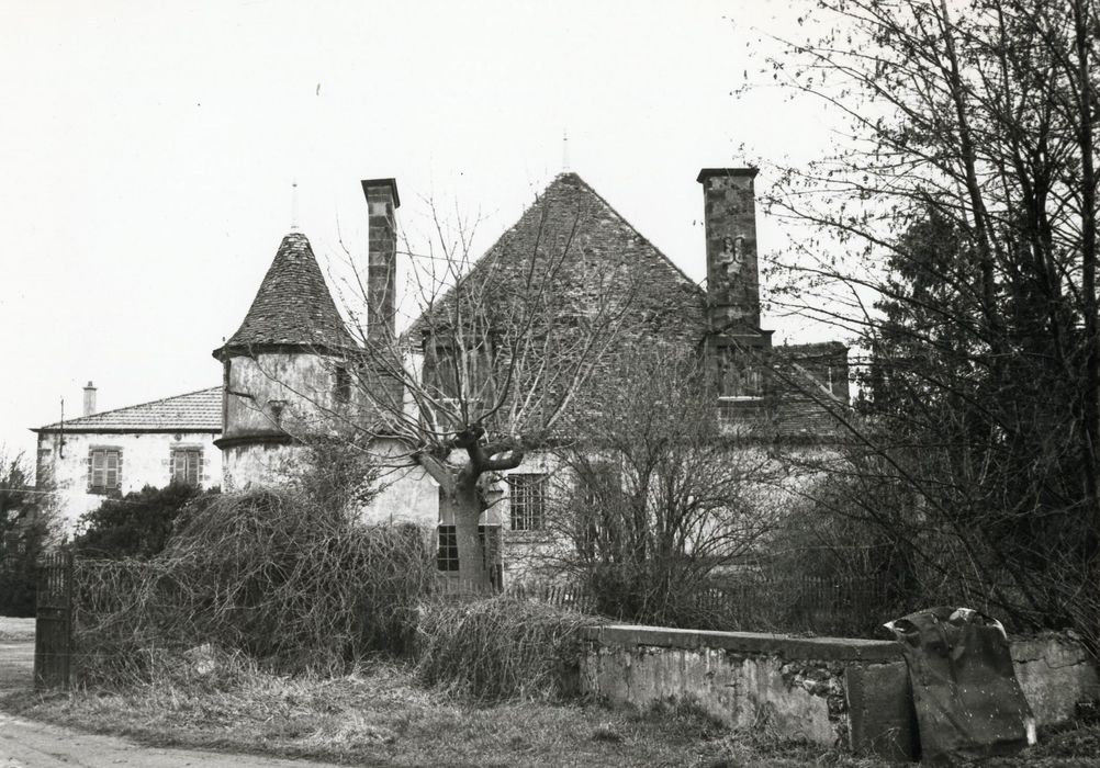 façade ouest, vue partielle