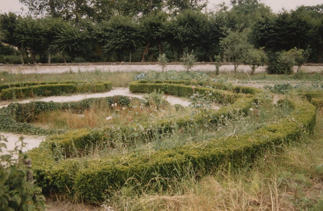 potager, vue partielle