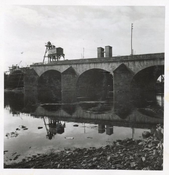 vue partielle du pont