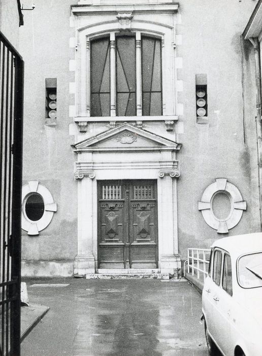 chapelle de la Visitation, portail d’accès