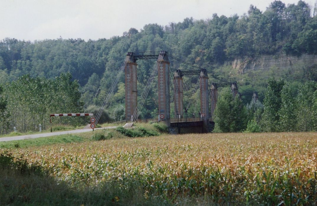 Vue générale du pont