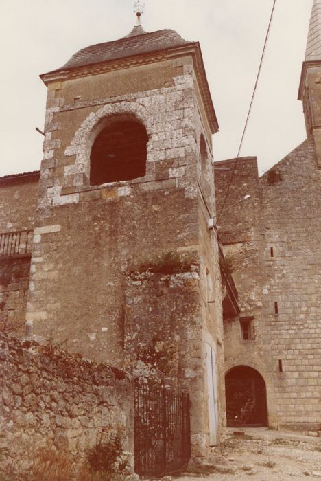 tour d’angle sud-ouest, élévation ouest