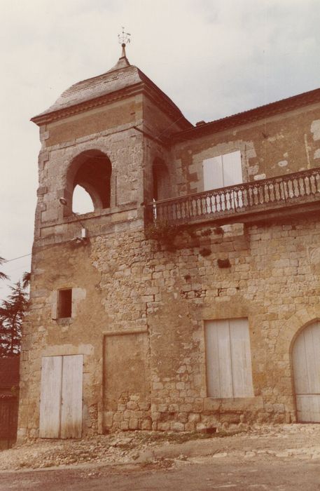 tour d’angle sud-ouest, élévation sud