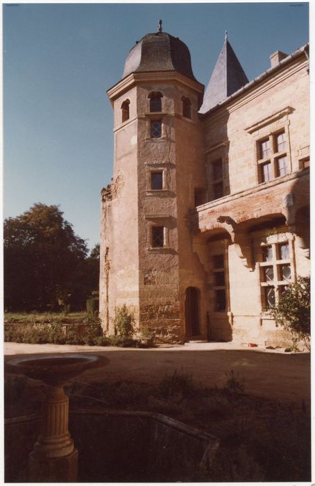 Aile nord, tour d’escalier