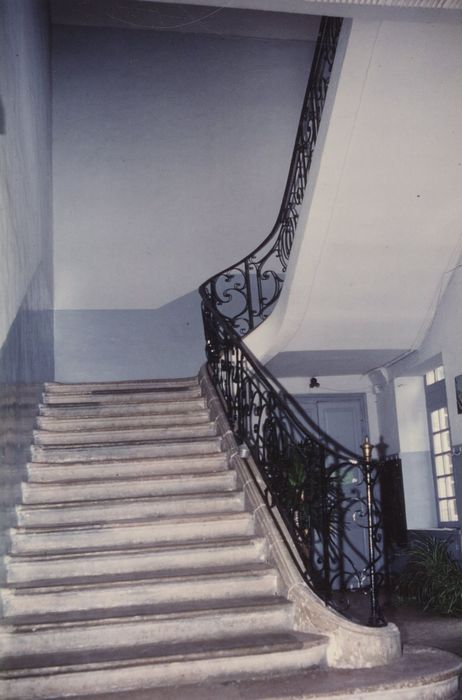 escalier d’honneur, vue partielle