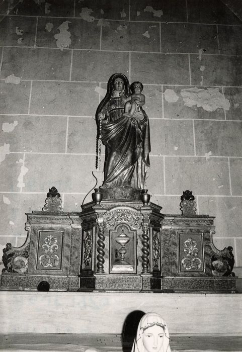 tabernacle, statue : Vierge à l’Enfant