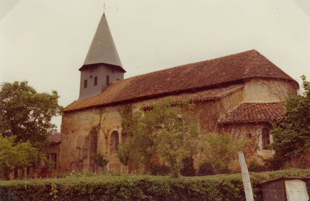 façade latérale sud