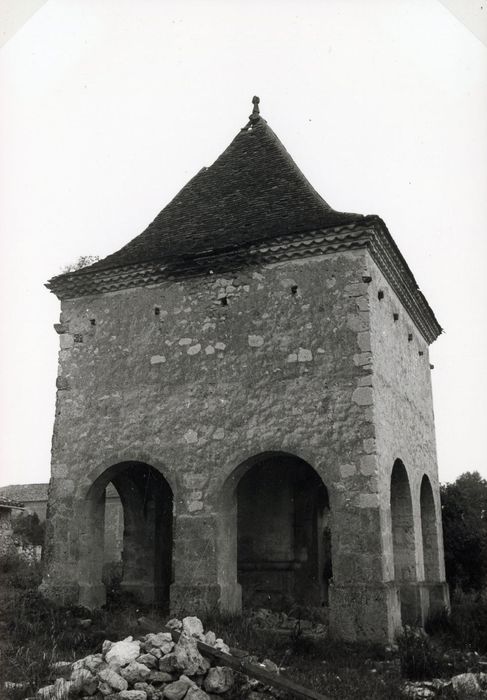 vue générale du pigeonnier